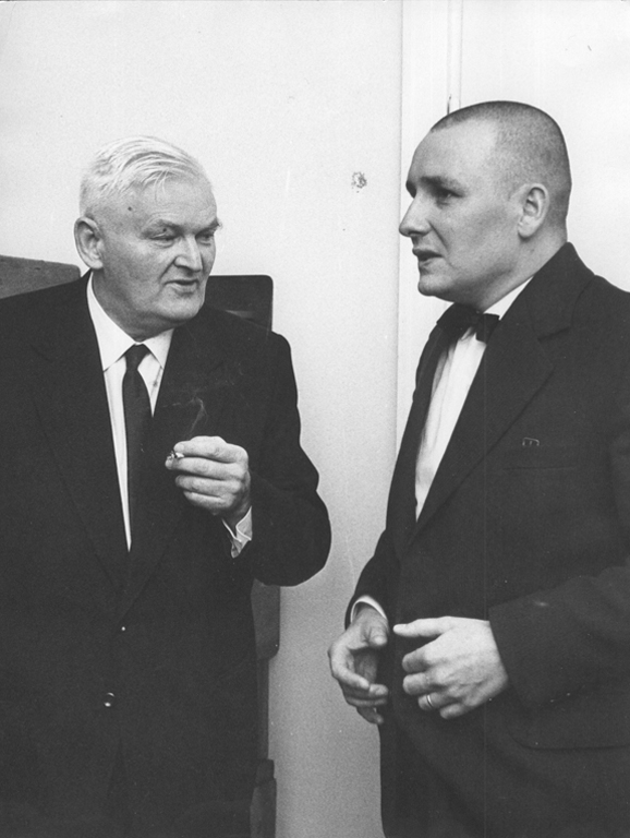Henryk Mikołaj Górecki i Bolesław Szabelski, fot. CAF